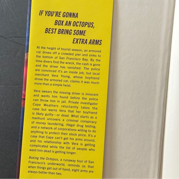 The Boxing Octopus by Tim Maleeny | Fiction, Mystery | Hardcover Book - Picture 3 of 9